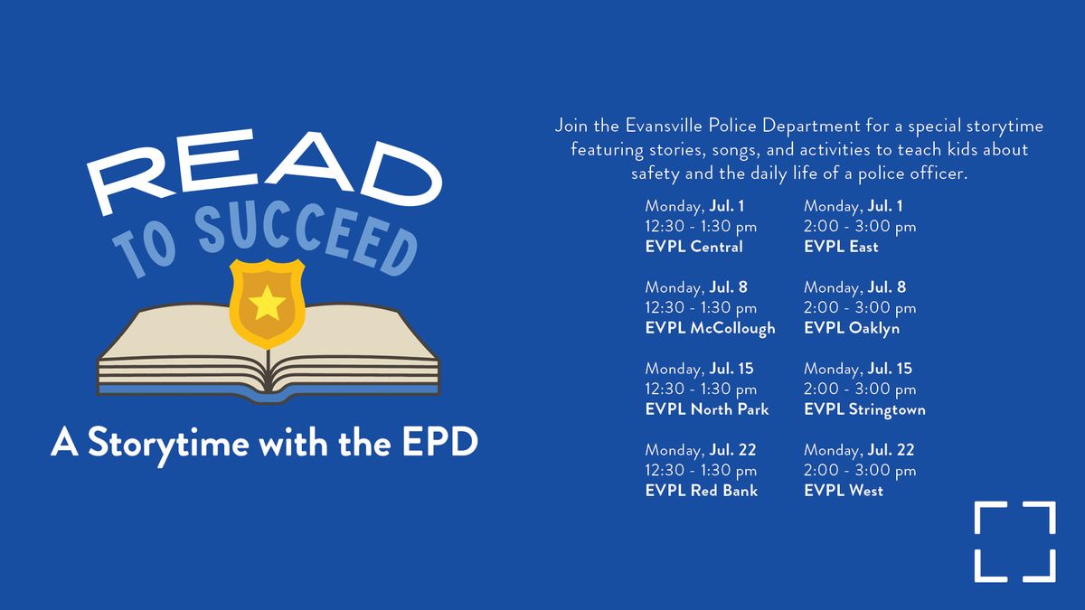 Read to Succeed \u2022 A Storytime with the EPD