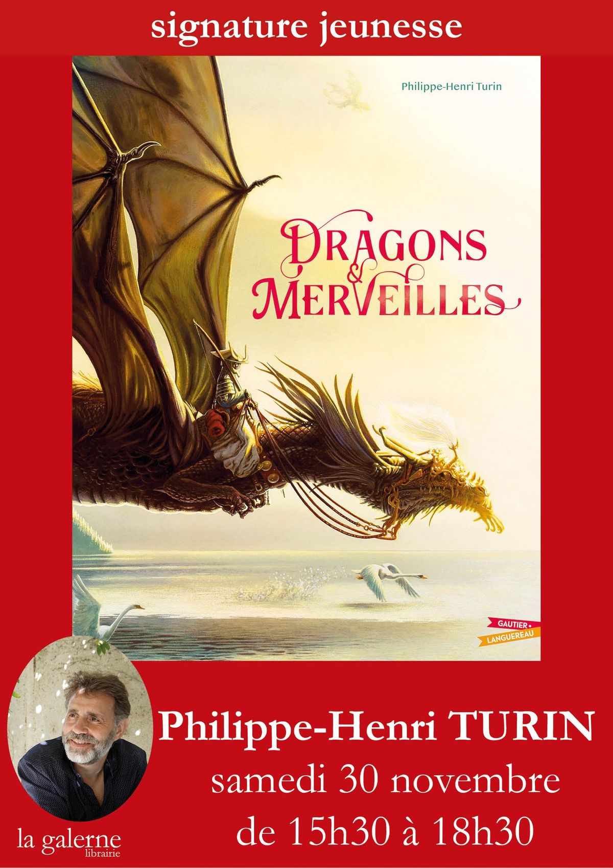 Signature jeunesse : Philippe-Henri Turin, "Dragons et merveilles" 