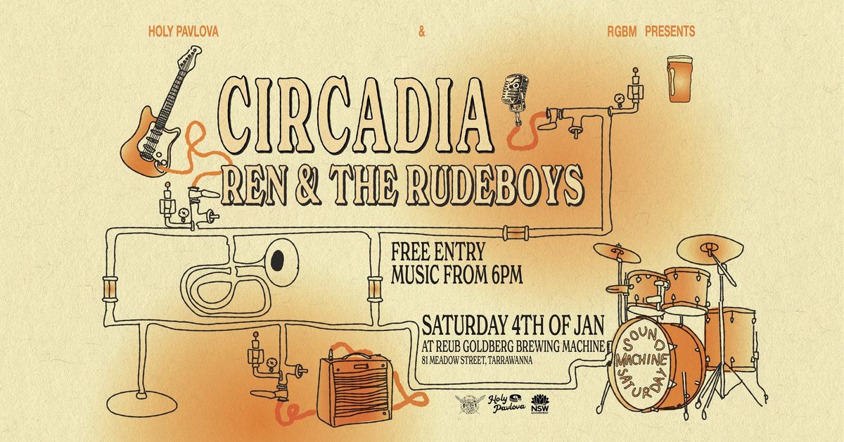 Sound Machine Saturday with Cirdcadia and Ren & The Rude Boys