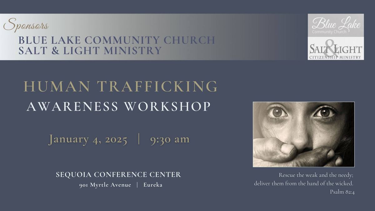 Human Trafficking Awareness Workshop