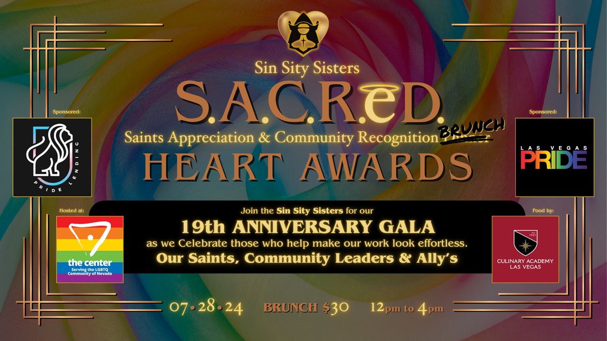 S.A.C.R.E.D. (Saints Appreciation & Community Recognition Brunch) Heart Awards!