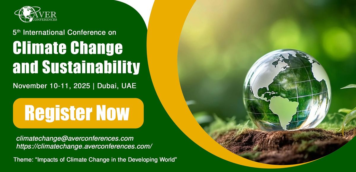 Climate Change Conference Dubai - November 10-11, 2025