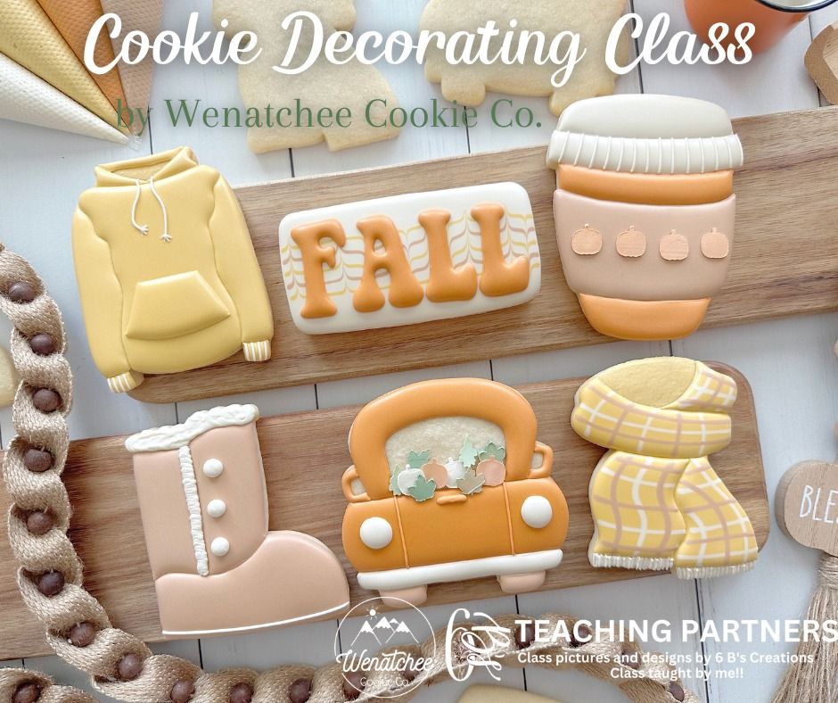 Sweater Weather Cookie Decorating Class @ Class with a Glass 