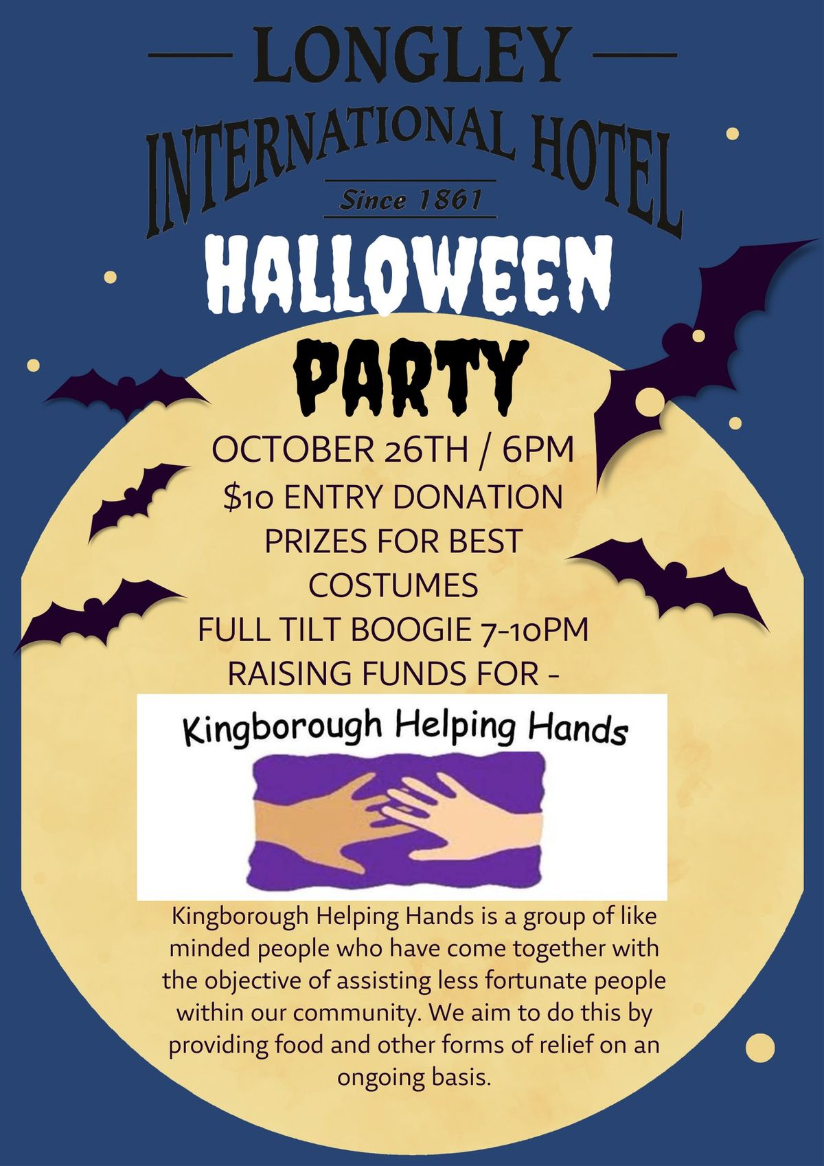 Halloween Fundraising Party