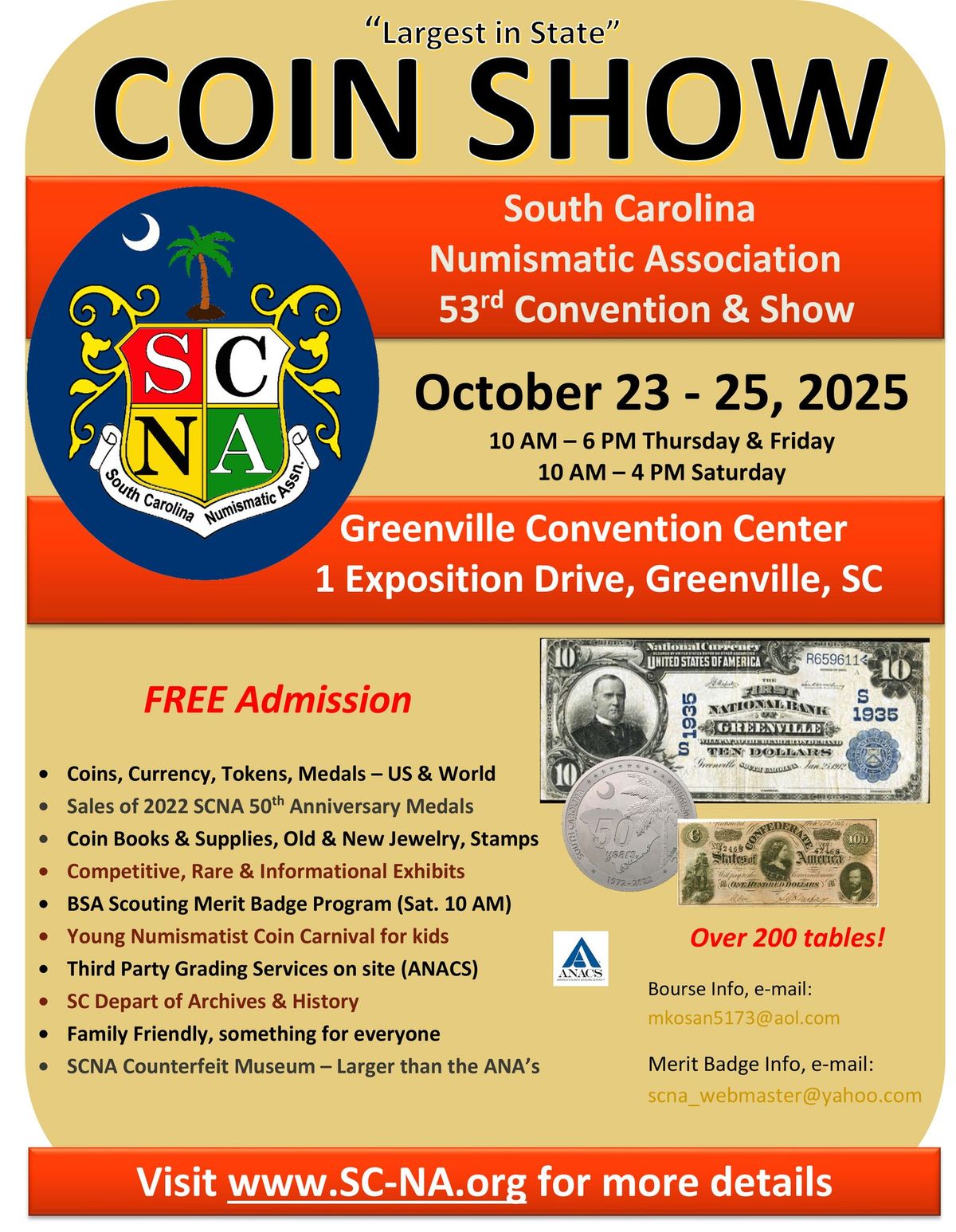 SCNA 53rd Convention & Show