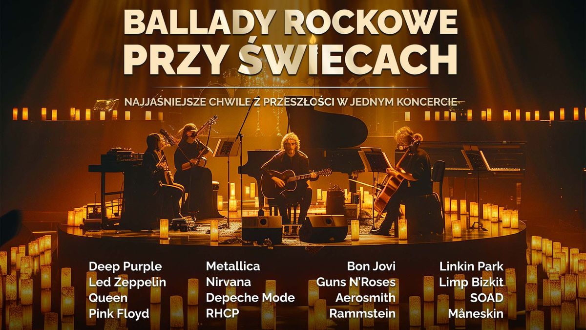 Ballady Rockowe przy \u015awiecach - Che\u0142m, Dom Kultury, 8.04, 19:30