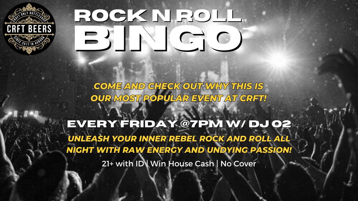 Rock N Roll Bingo by DJ O2