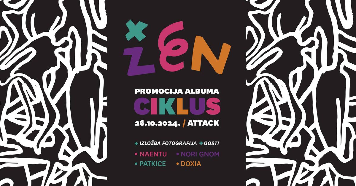 \u017dEN promocija novog albuma Ciklus