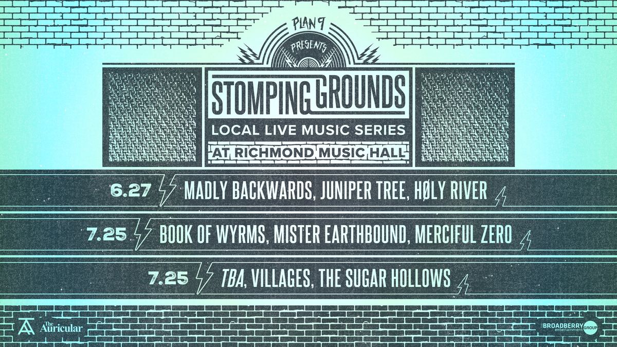 STOMPING GROUNDS: TBA, VILLAGES, The Sugar Hollows 8\/23\/24