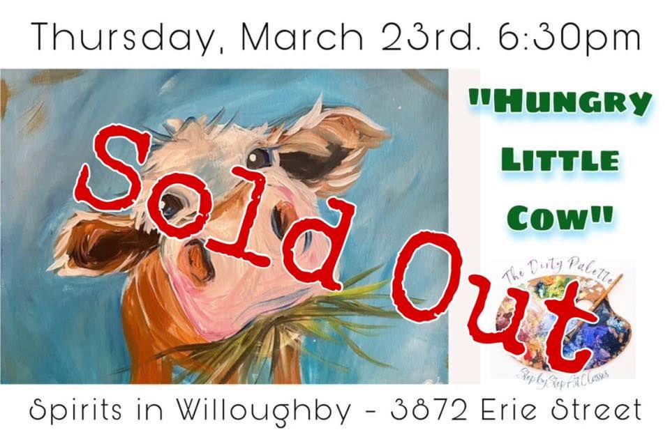 Hungry little Cow in Willoughby SOLD OUT