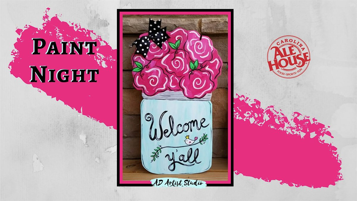 Mason Jar Paint Night