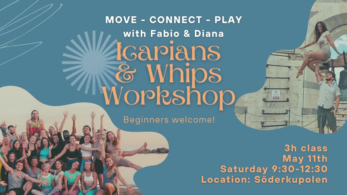 AcroYoga workshop - Icarians and whips