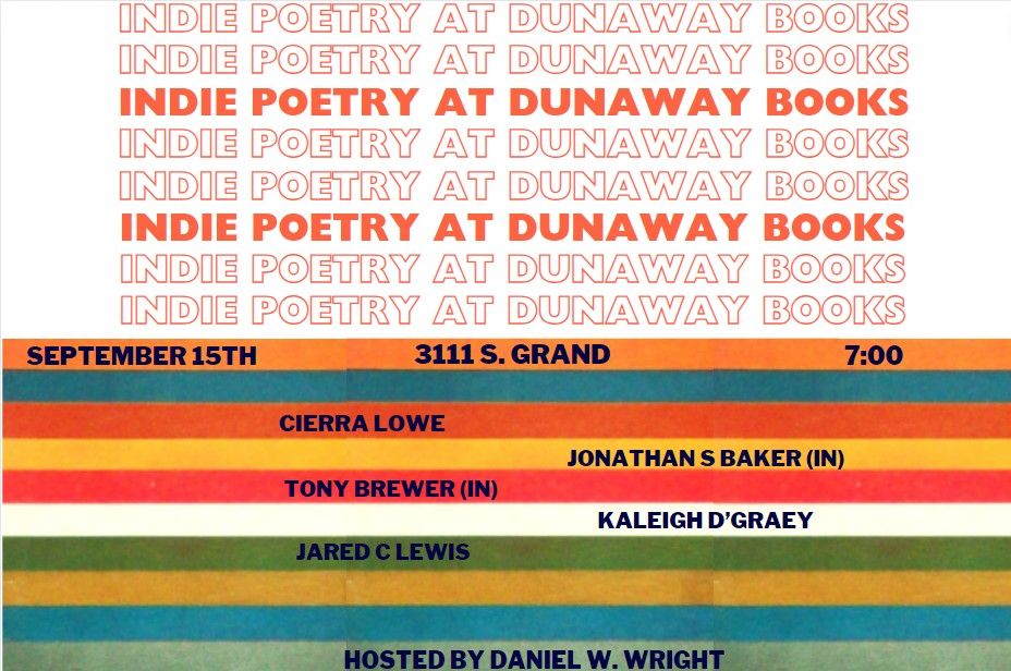 Indie Poetry at Dunaway Books