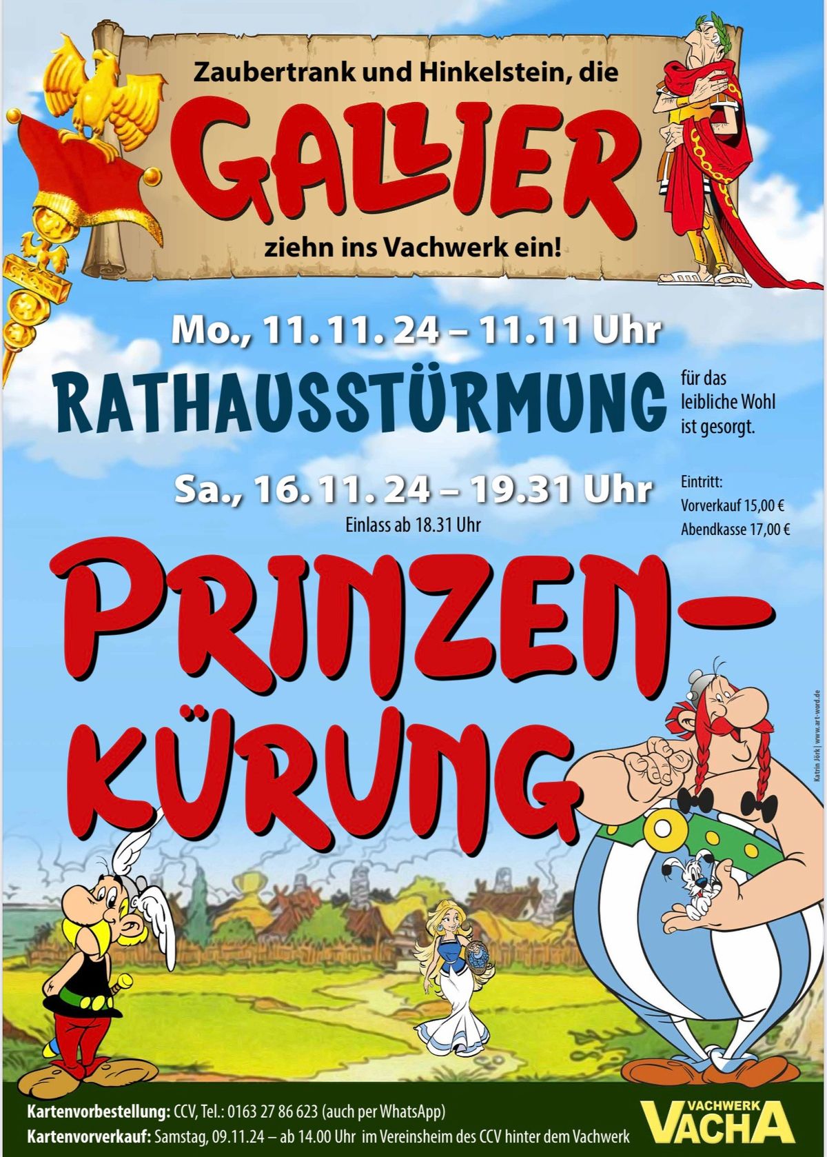 Prinzenk\u00fcrung des Carneval Club Vacha e.V.