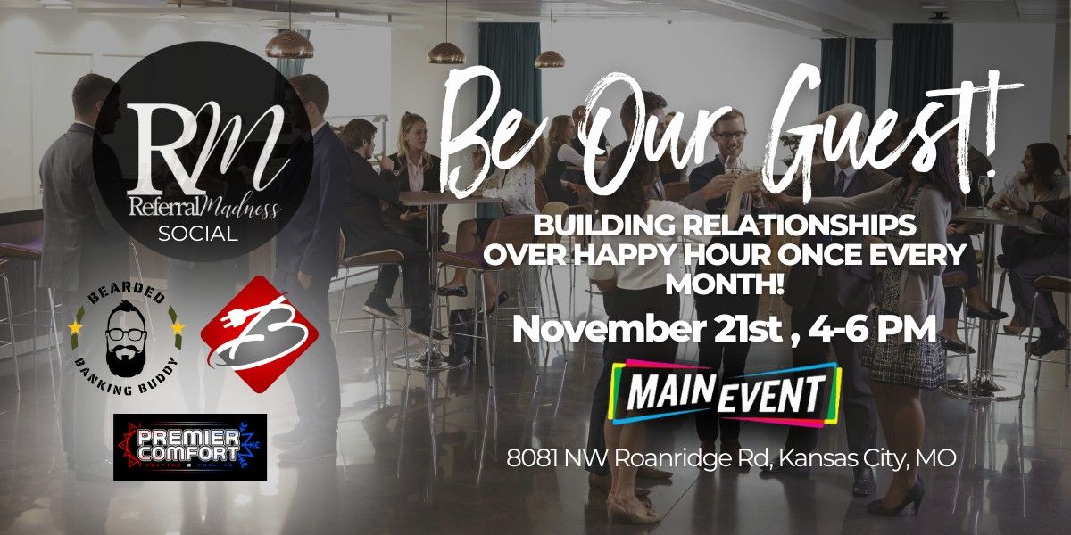 RM Social - November 21st at Main Event NKC