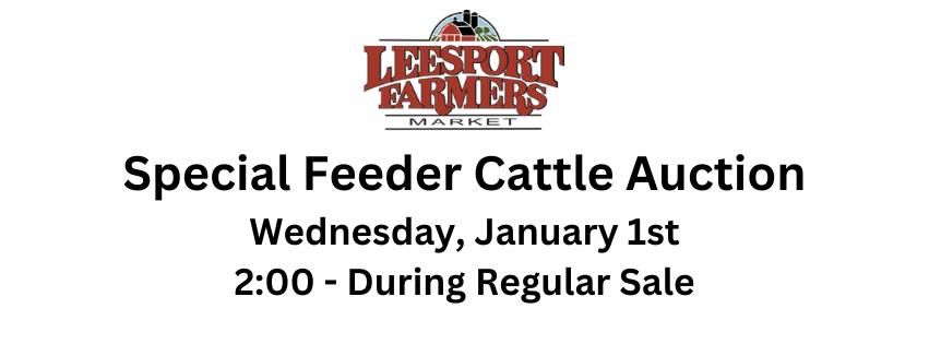 Special Feeder Cattle Auction