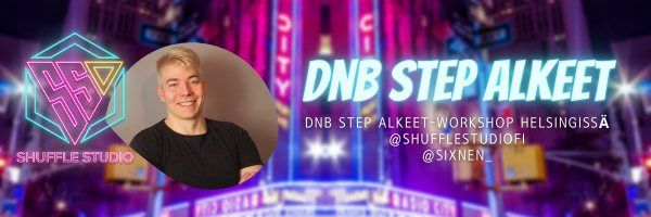 DnB Step Alkeet-Workshop \/Shuffle Studio FI