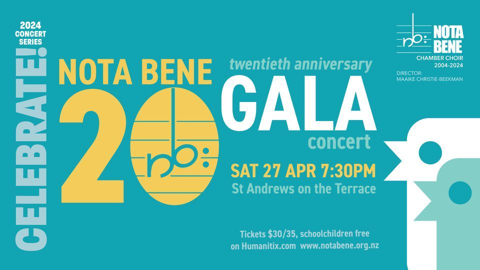 Nota Bene's 20th Anniversary Gala concert