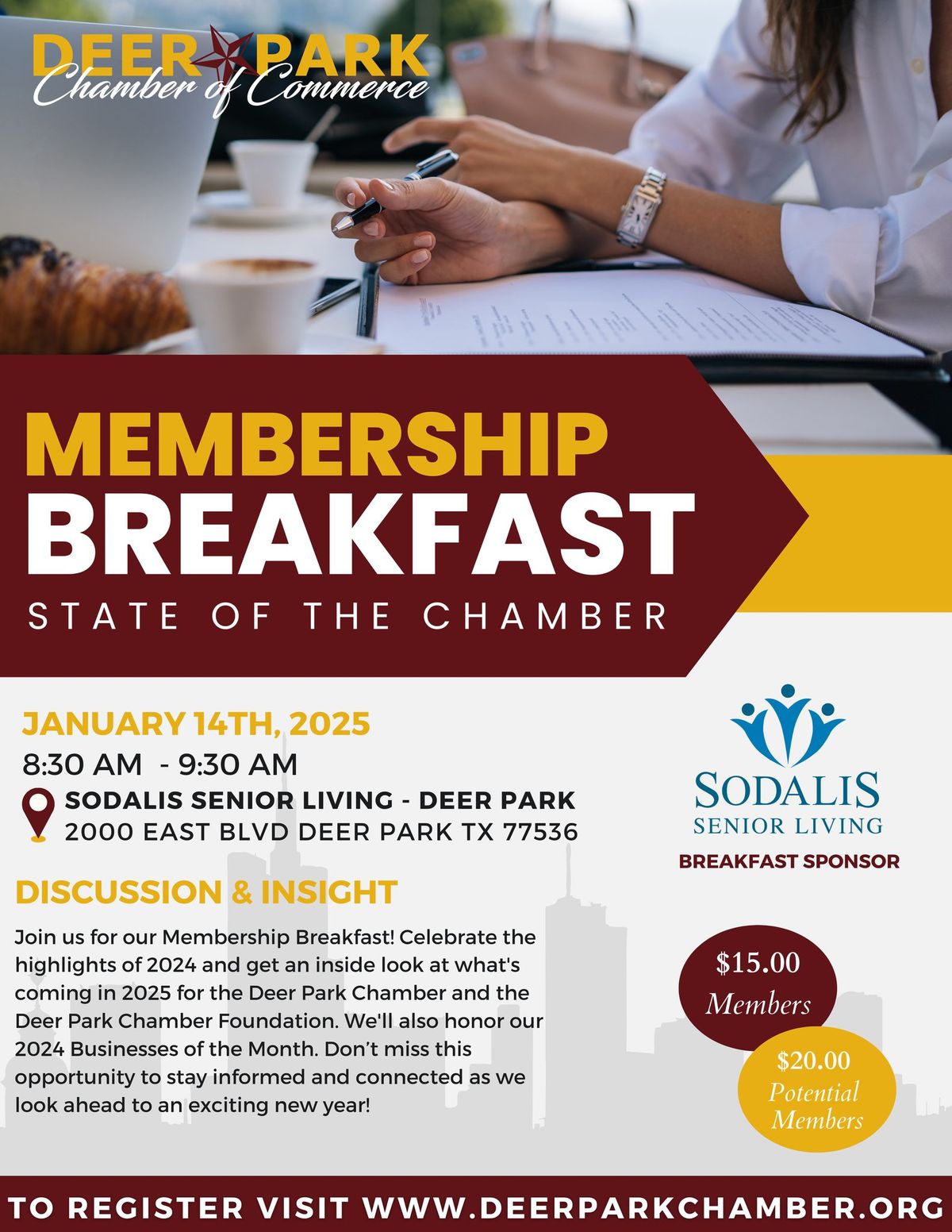 Membership Breakfast: State of the Chamber 