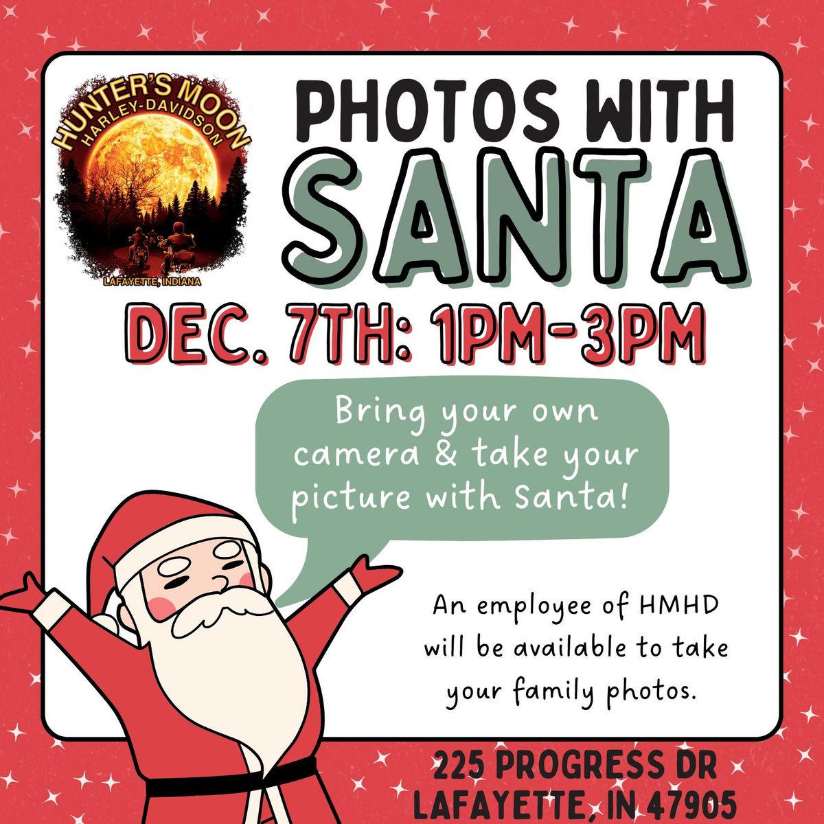 HMHD Photos with Santa