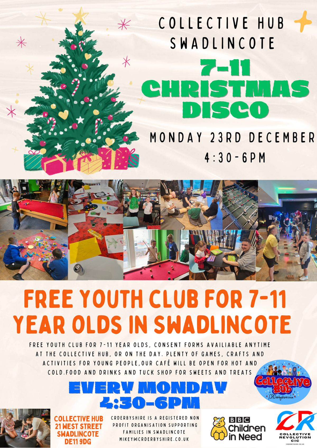 7-11 Christmas Disco - Swadlincote 