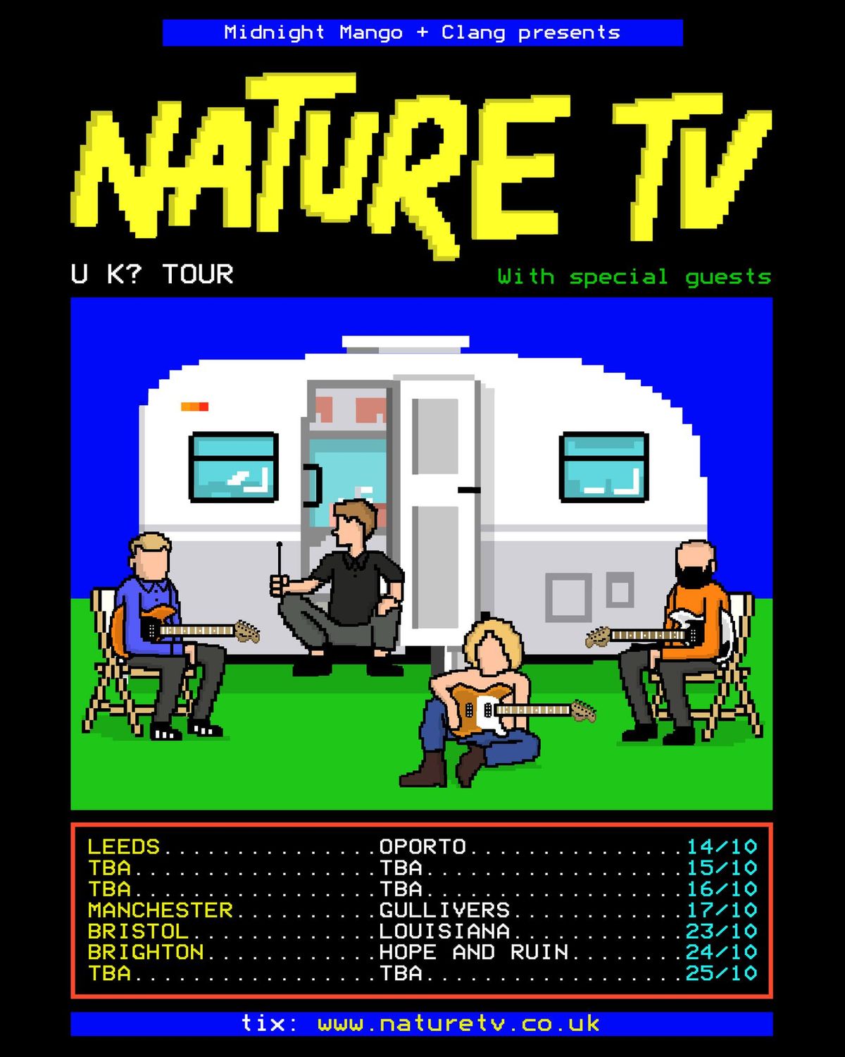 Nature TV - Leeds - U K? tour