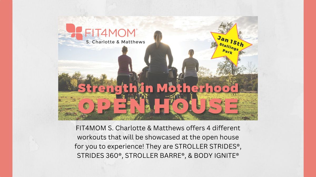 FIT4MOM Open House | Free Event for All Mamas