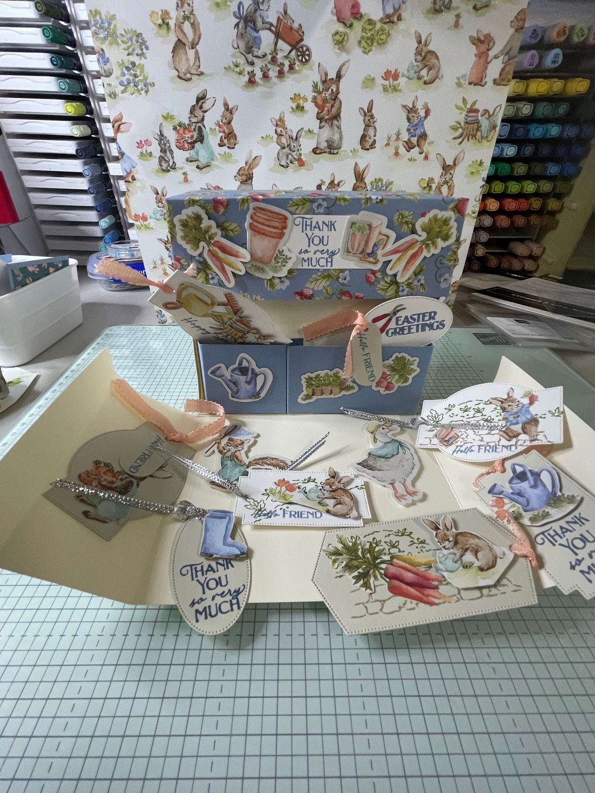 Make a Stationary Box Featuring Storybook Friends