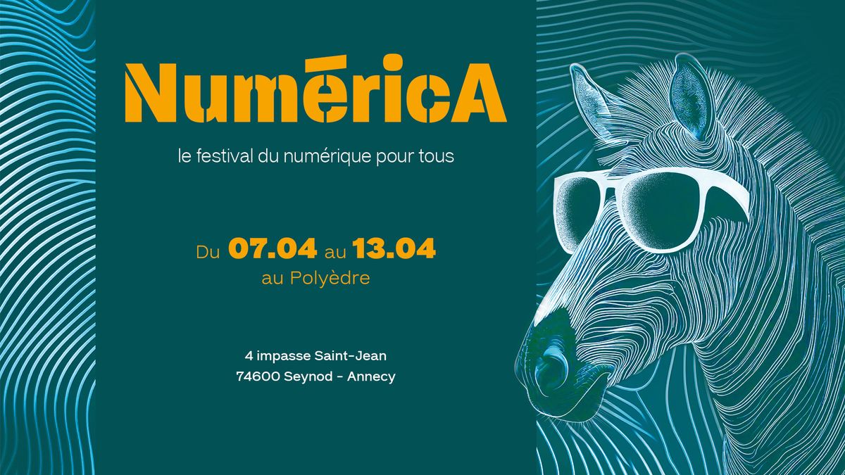 Num\u00e9ricA - le festival du num\u00e9rique pour tous