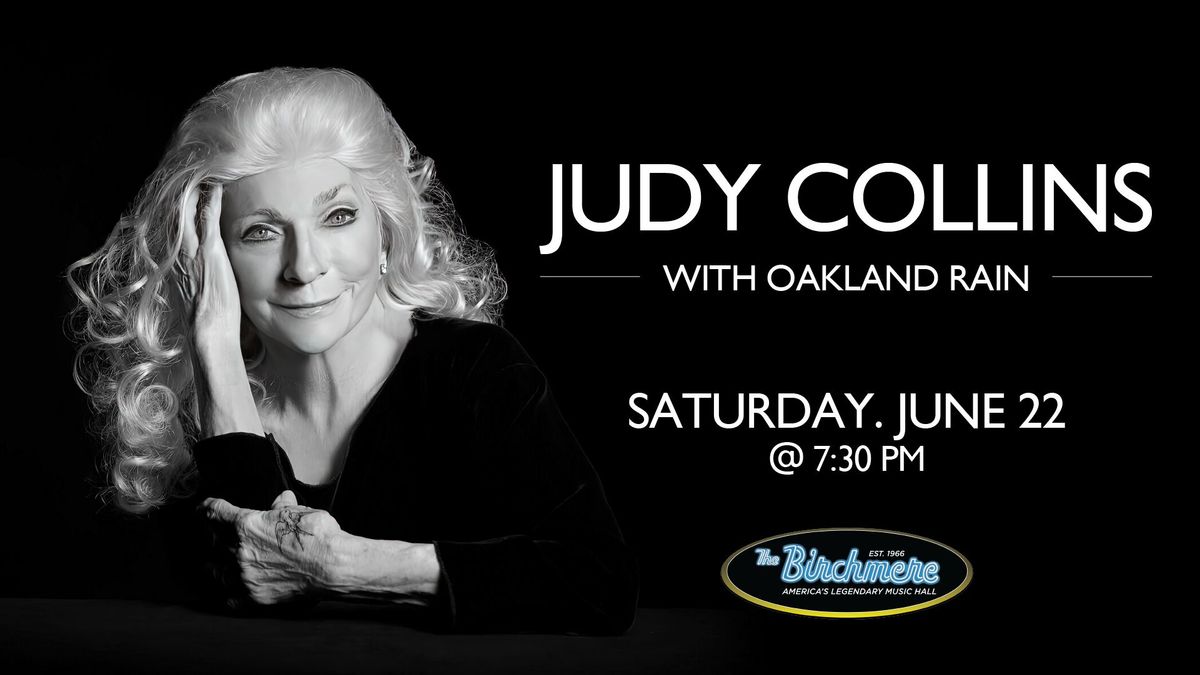 SOLD OUT! Judy Collins with Oakland Rain