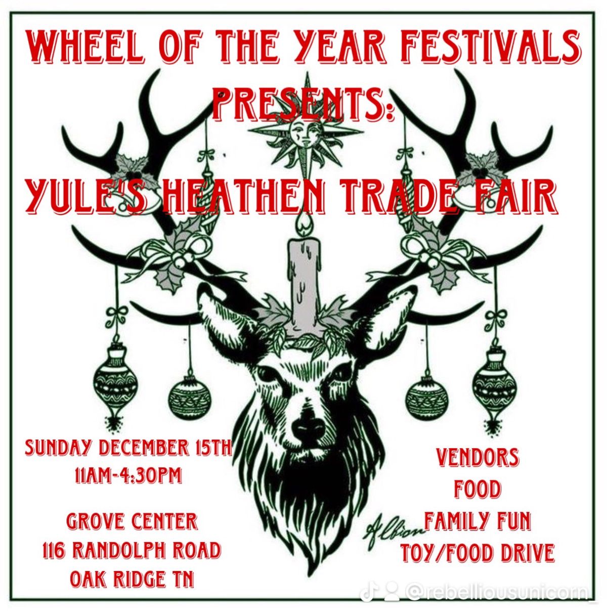 Yule Heathen Trade Fair