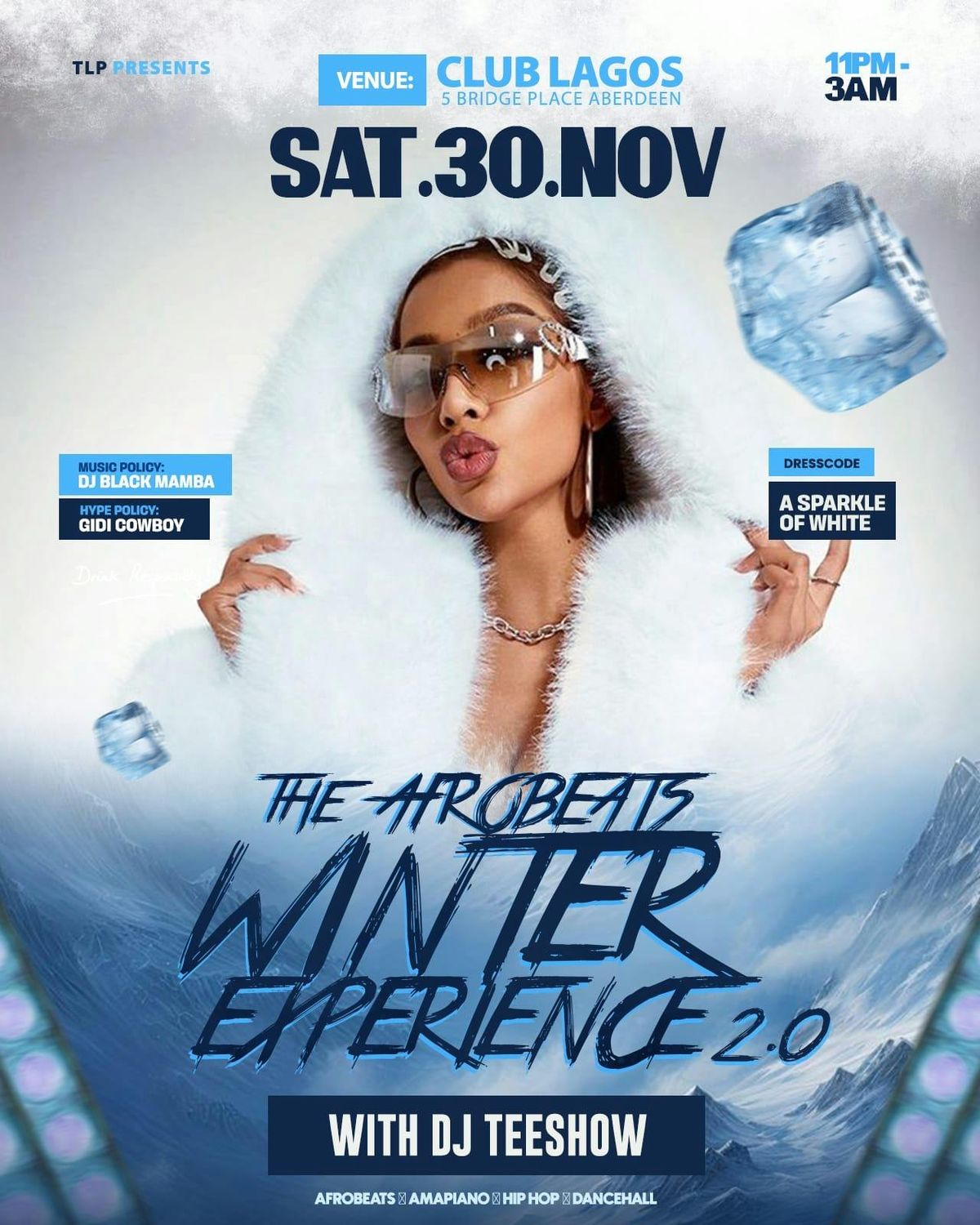 The Afrobeats Winter Experience 2.0 with DJ Teeshow