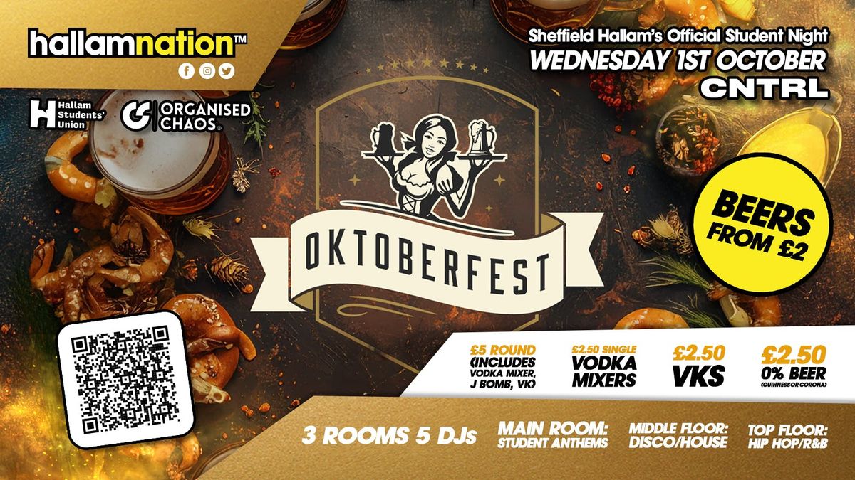  Hallamnation: Oktoberfest Official Hallam Wednesday 