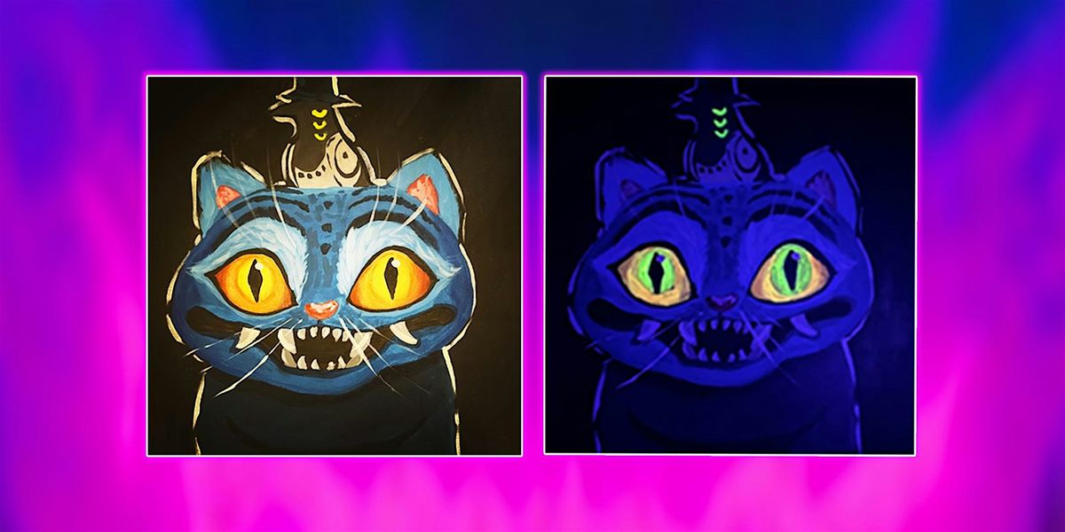 KPOP Demon Hunters Blacklight Paint-N-Sip