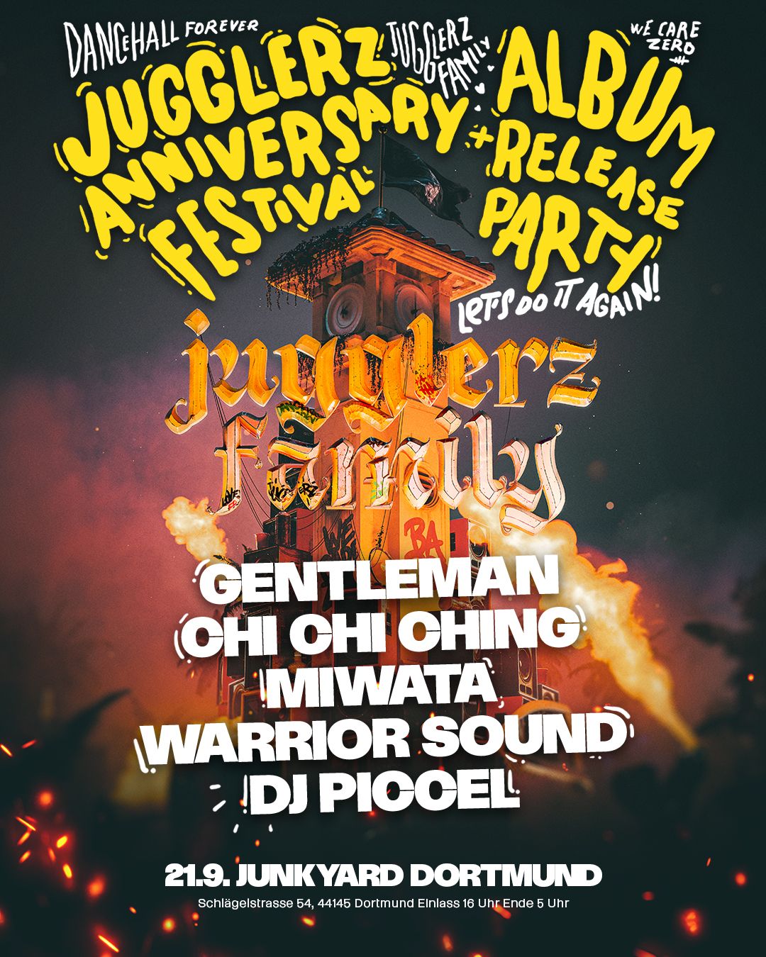 JUGGLERZ FAMILY RELEASE & ANNIVERSARY JAM