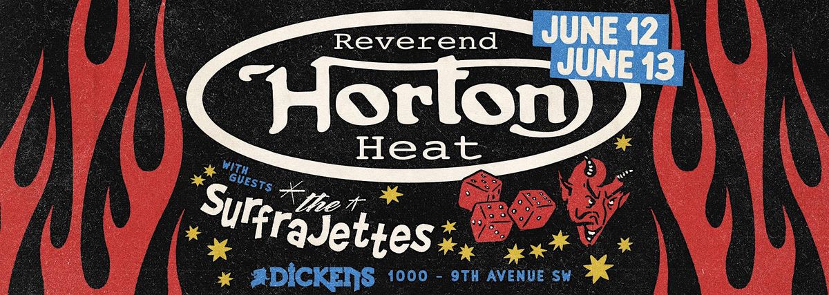 Reverend Horton Heat with The Surfrajettes (SATURDAY SHOW)