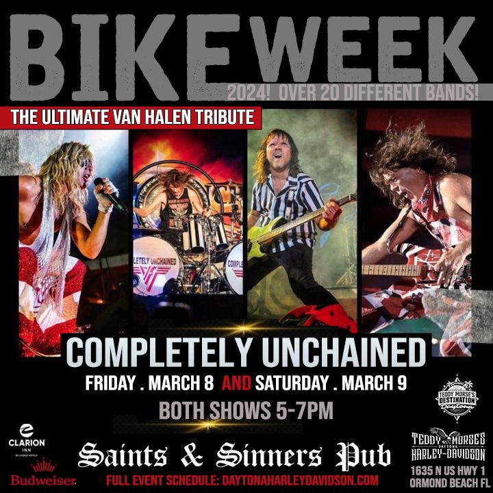 BIKE WEEK - Completely Unchained ... The Ultimate Van Halen Tribute