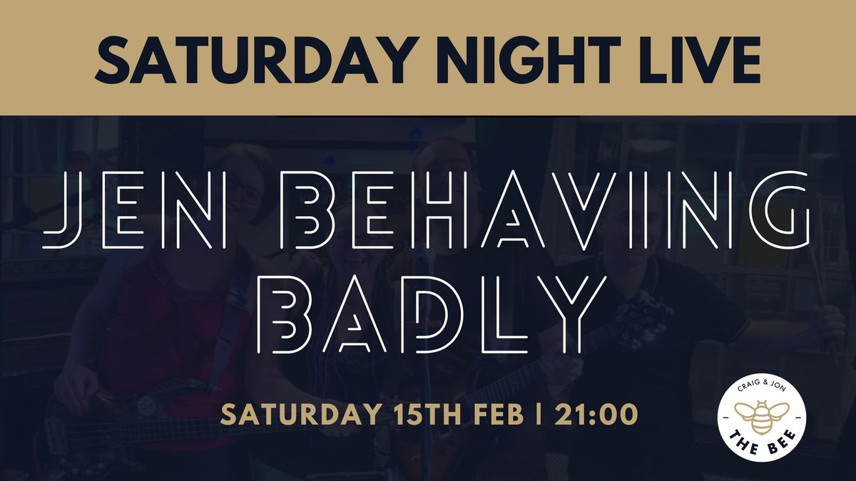 Saturday Night Live | JEN BEHAVING BADLY