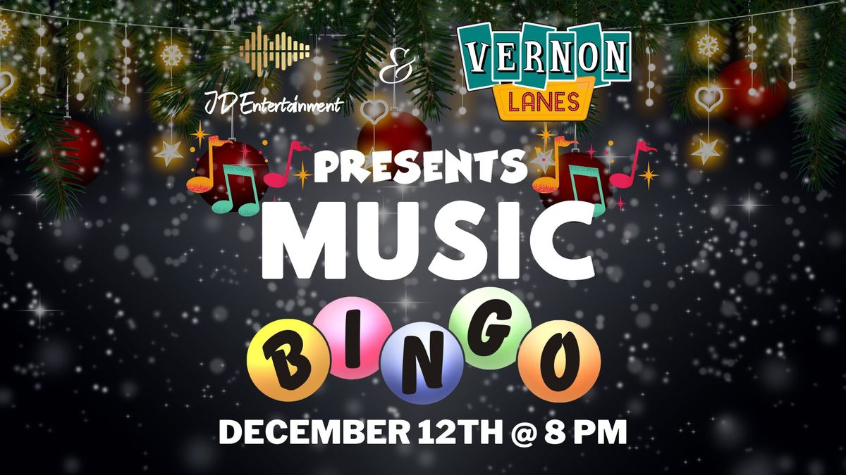 Christmas Music Bingo @ Vernon Lanes