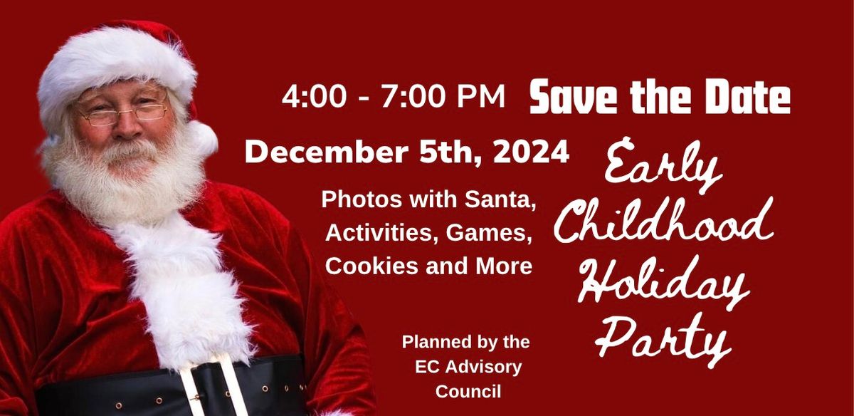 Princeton Early Childhood Holiday Party with Santa  