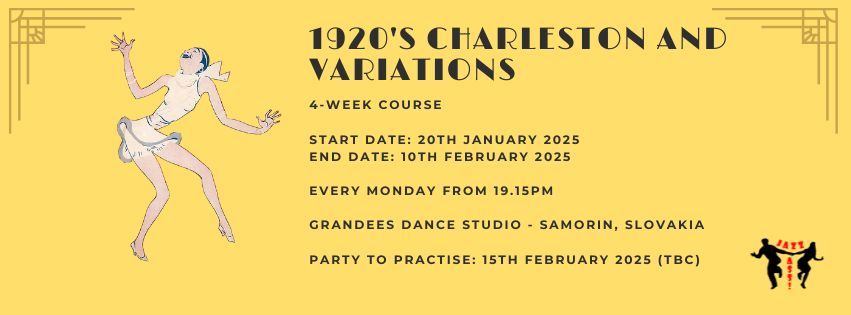 1920's Charleston and its Variations -  Four-week course