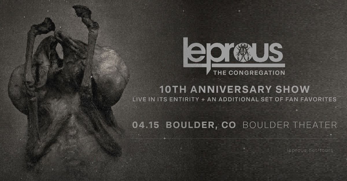 Leprous: 10 Years of The Congregation with Wheel | Boulder Theater