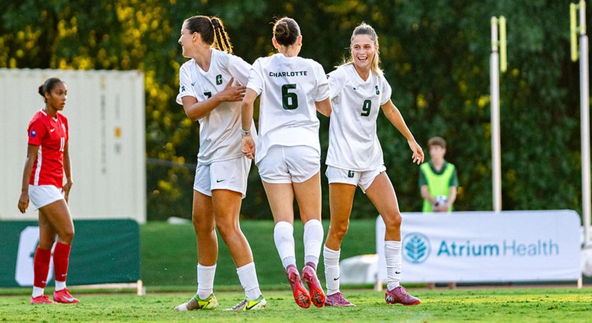 Charlotte 49ers at Virginia Cavaliers Womens Soccer