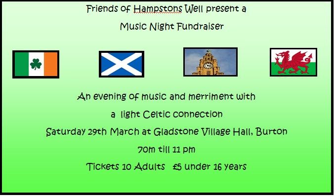 Music Night Fundraiser Evening  with a Celtic flavour 