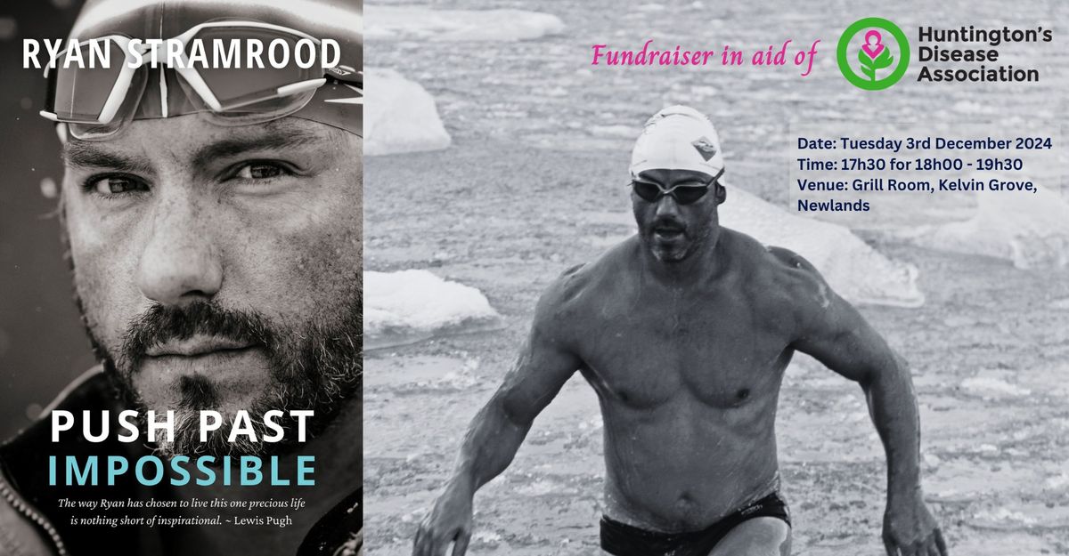 Push Past Impossible with Ryan Stramrood: fundraiser for Huntington's Disease (in person or virtual)