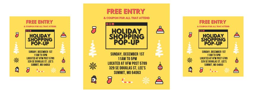 Holiday Shopping Pop-Up