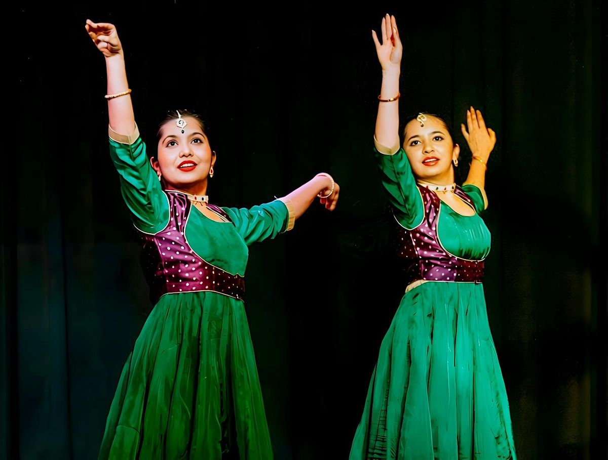 Ananya and Anaya's Kathak Graduation Performance