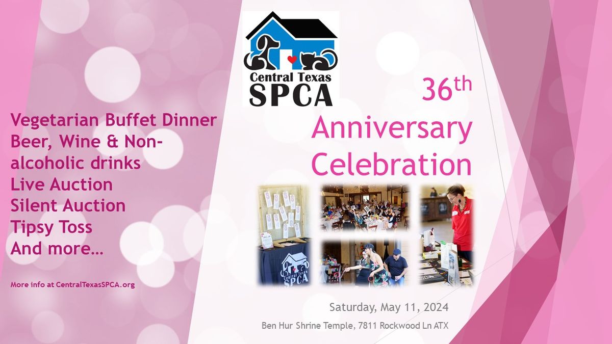 36th Anniversary Celebration\/Dinner