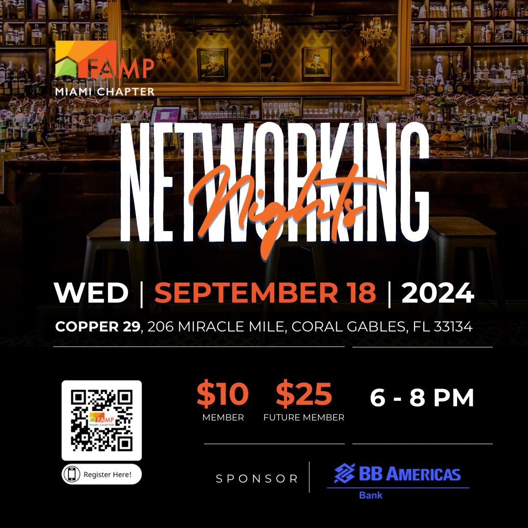 FAMP Miami Networking Nights