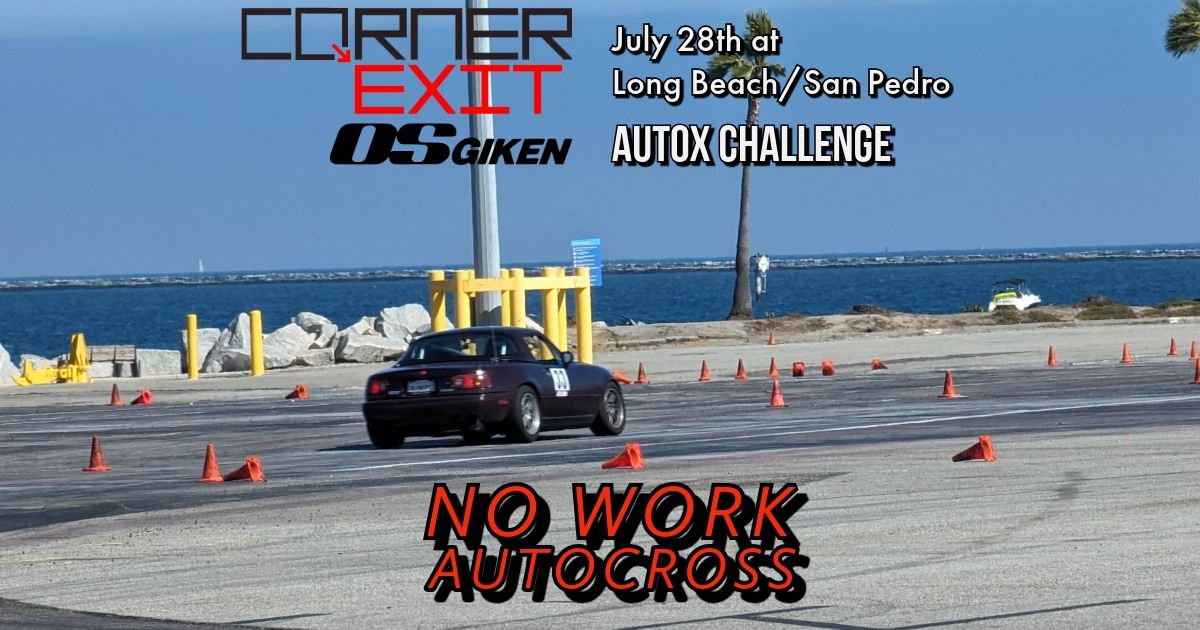 Corner-Exit July Autocross Challenge In Long Beach